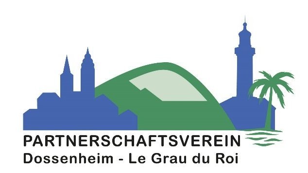 Logo des Partnerschaftsvereins Dossenheim - Le Grau du Roi