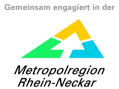Logo der Metroplregion mit Schriftzug "Gemeinsam engagiert in der Metropolregion"